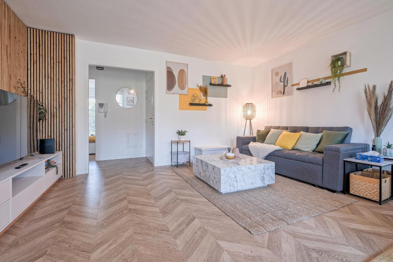 Emma - F3 Apartment With A Garden Montévrain Eksteriør bilde