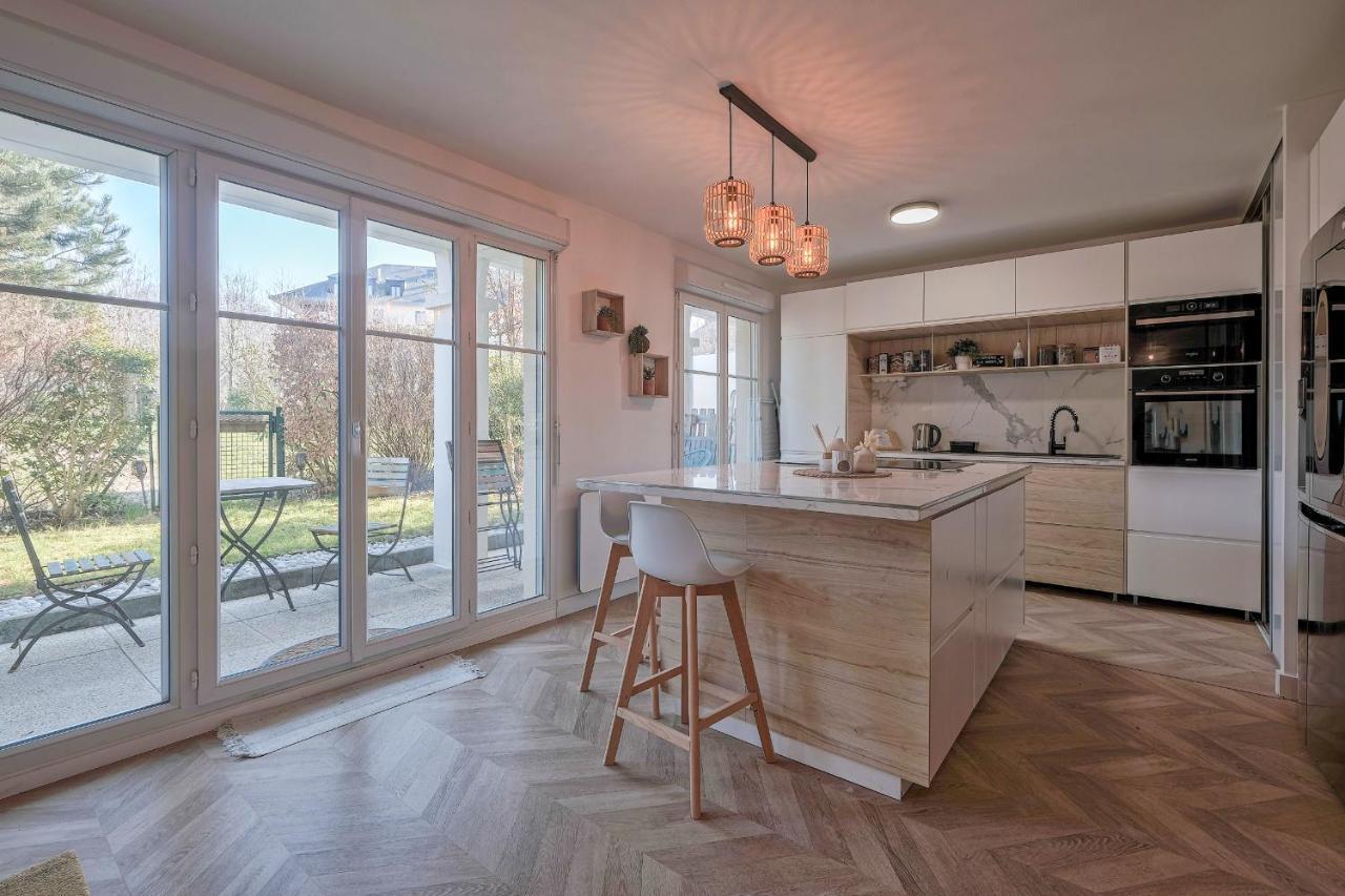 Emma - F3 Apartment With A Garden Montévrain Eksteriør bilde